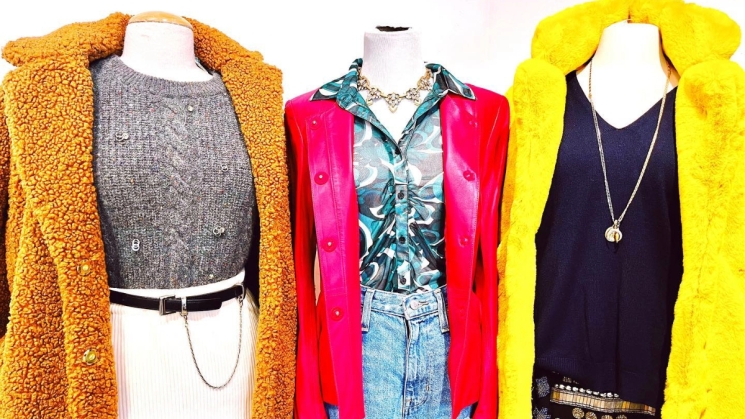 Vintage clothing consignment sales